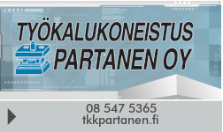 Työkalukoneistus Partanen Oy logo